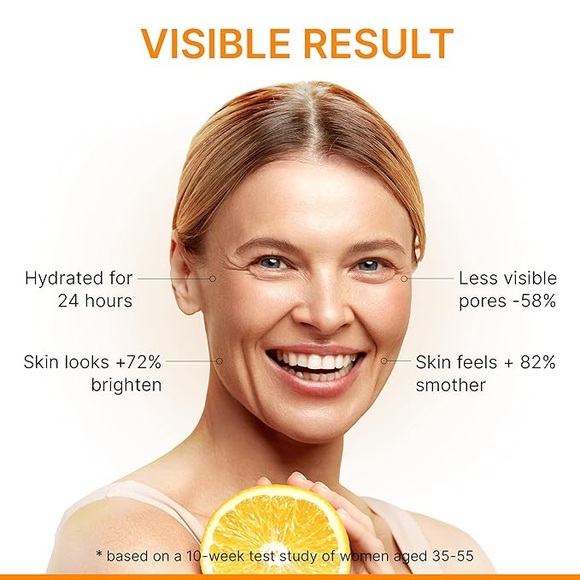 New Advanced Vitamin C Serum for Face with Hyaluronic Acid 1oz - Picture 6 of 6
